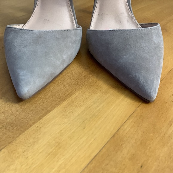Vince Camuto Carlotte tan suede heels size 10 M like new NWOT pointed toe 4”heel - Picture 5 of 12